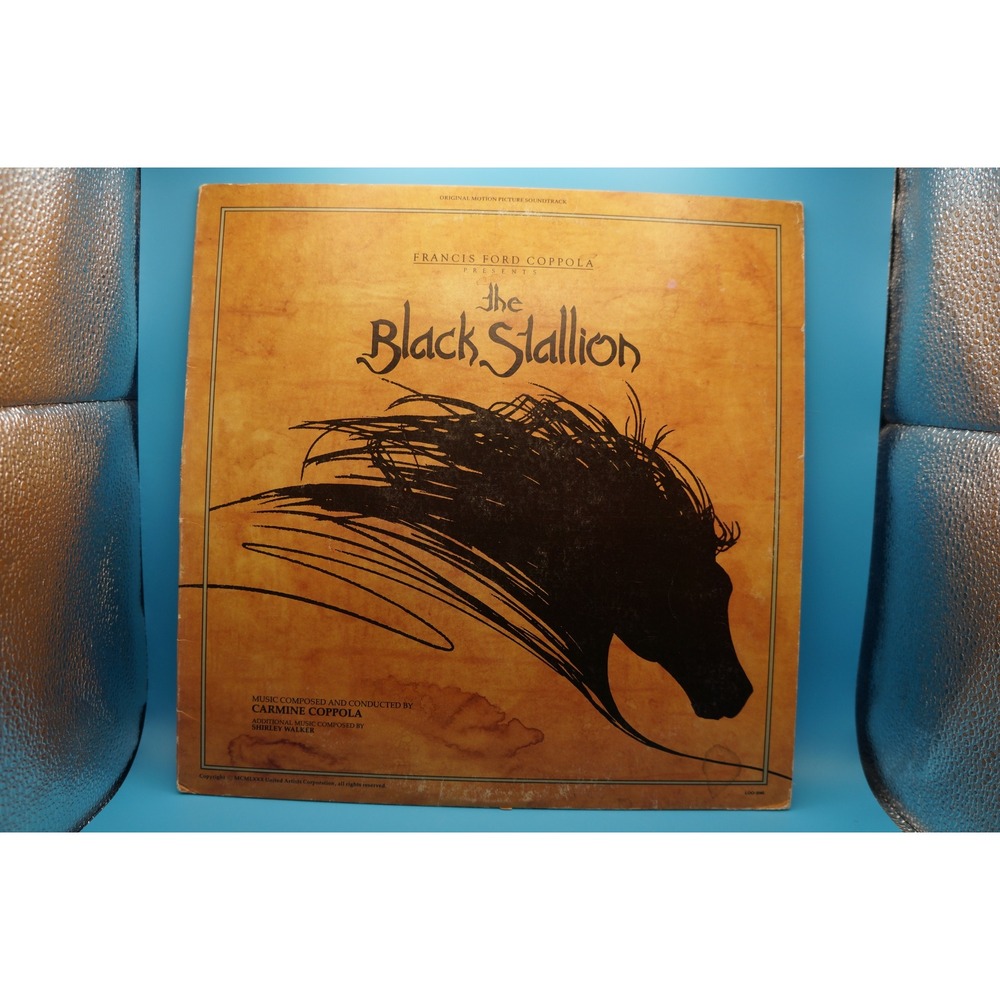 The Black Stallion Soundtrack Vinyl LP Carmine Coppola 1979 United Artists